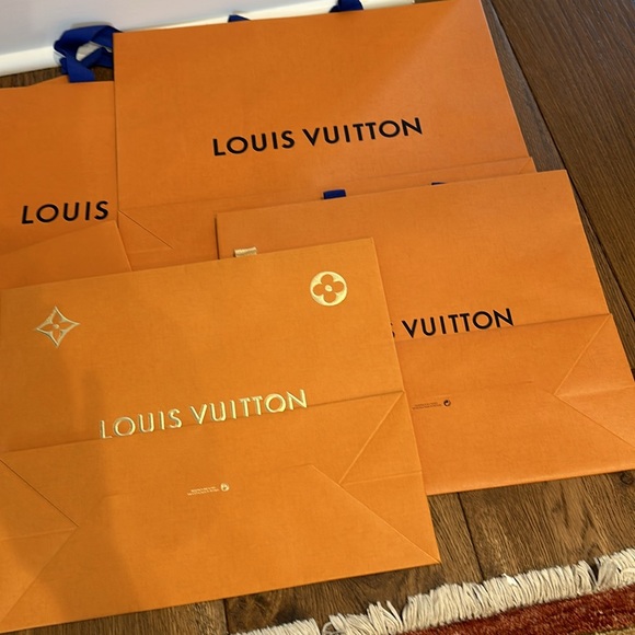 Louis Vuitton bundle of shopping bags - Picture 3 of 3